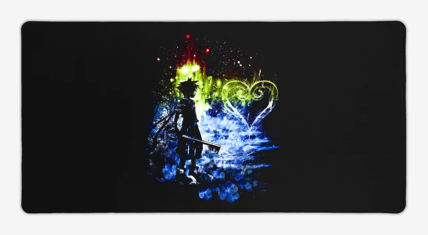 Mouse pad Gamer Negro de Sora Storm