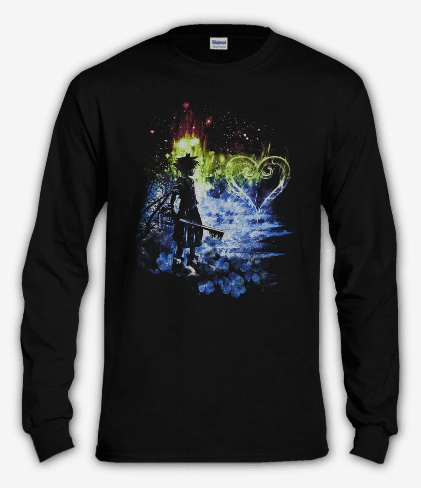 Polera manga larga Negro de Sora Storm