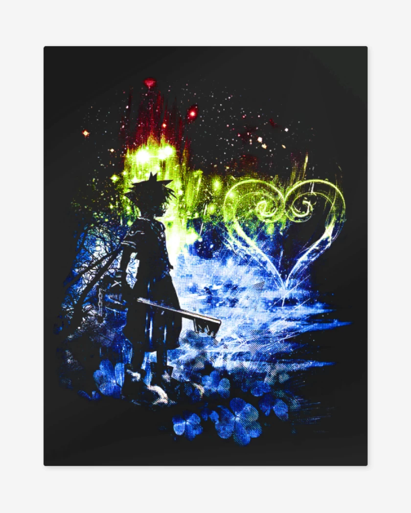Print metalico Negro de Sora Storm