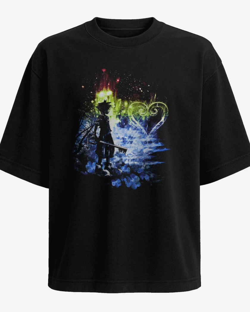 Polera Oversize Negro de Sora Storm
