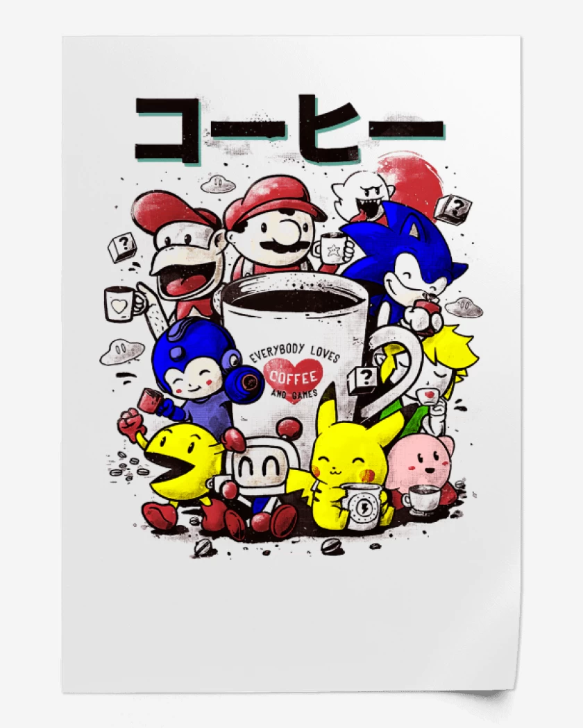 Print Games coffee