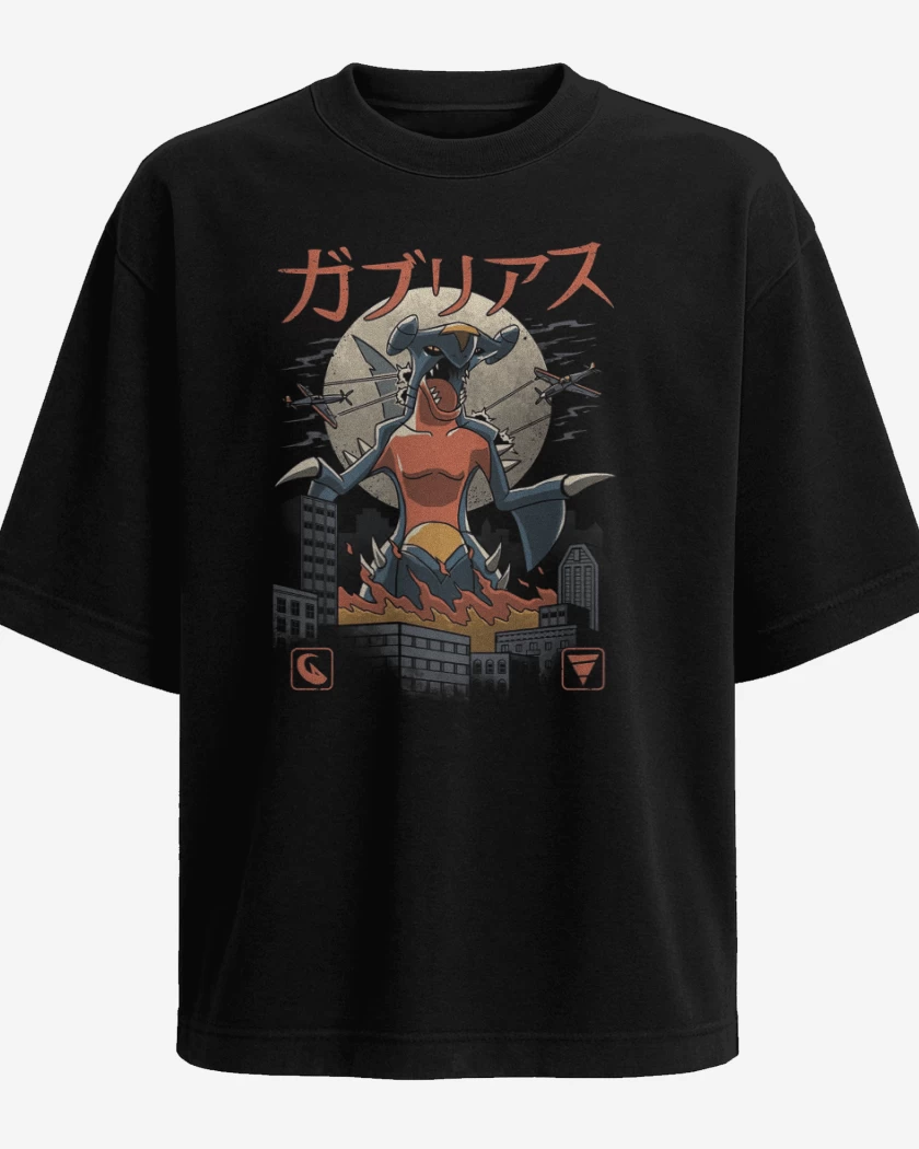 Polera Oversize Garchomp