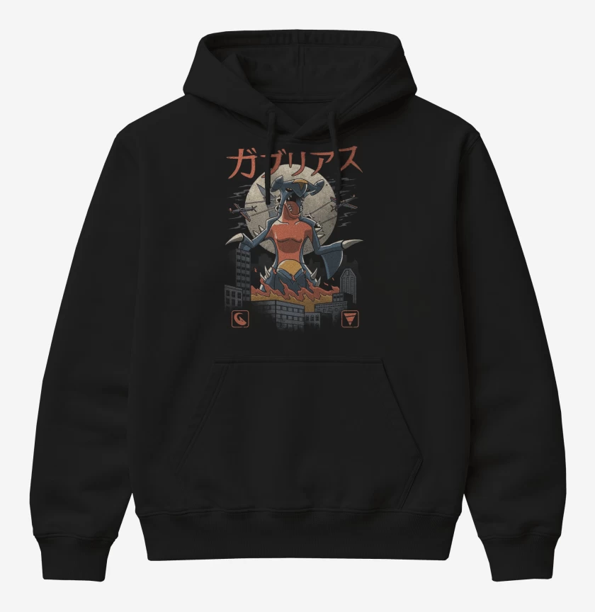 Poleron Canguro básico Garchomp