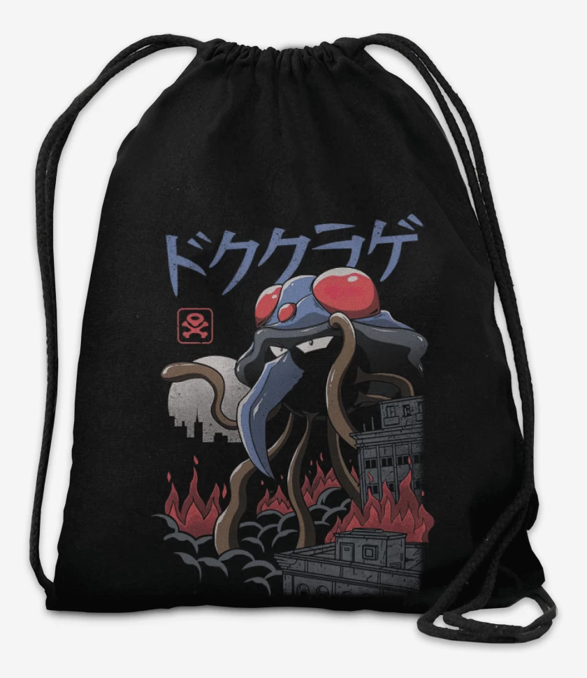 Mochila Negro de Tentacruel