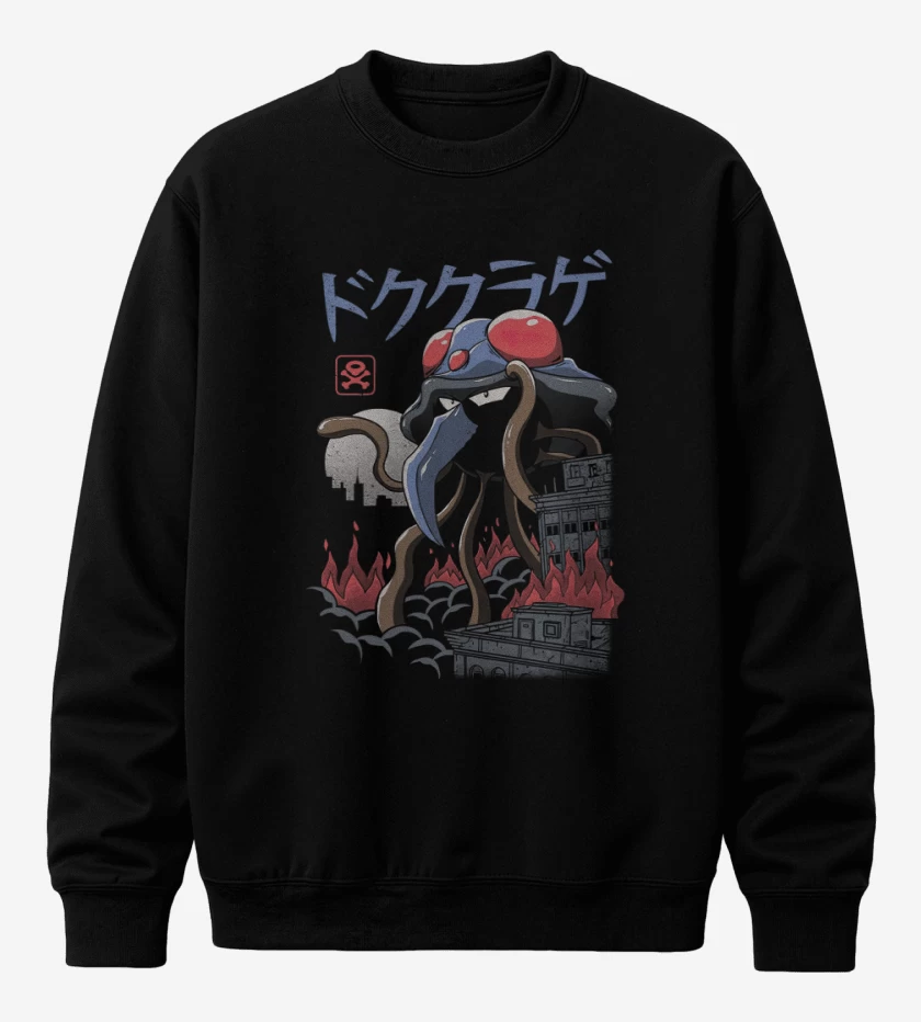 Poleron polo Negro de Tentacruel