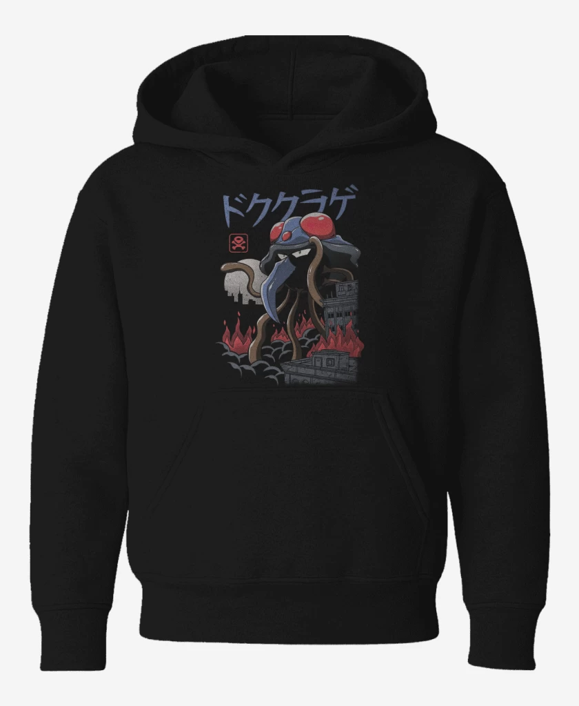 Poleron de niño Negro de Tentacruel