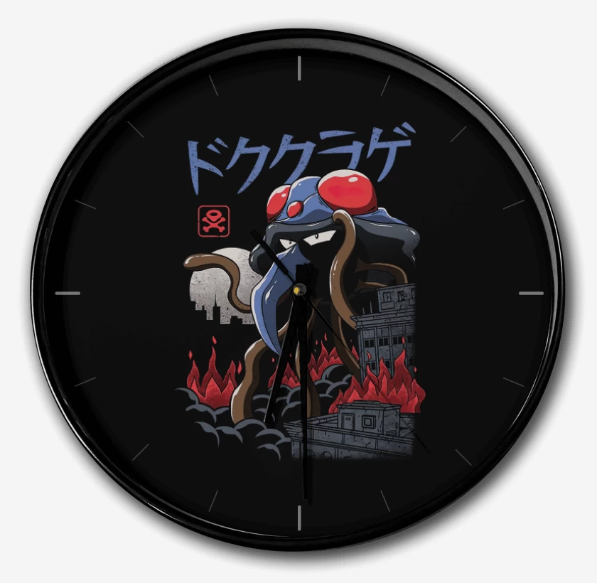 Reloj Negro de Tentacruel