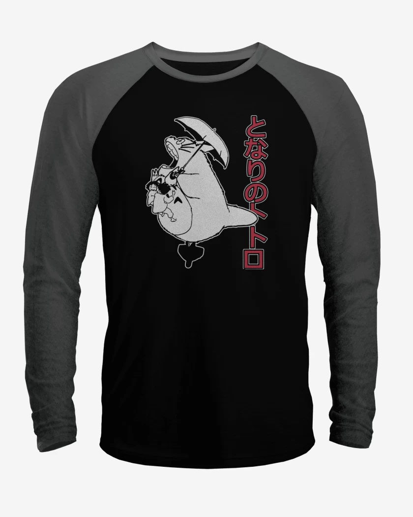 Polera Raglan Mi vecino totoro