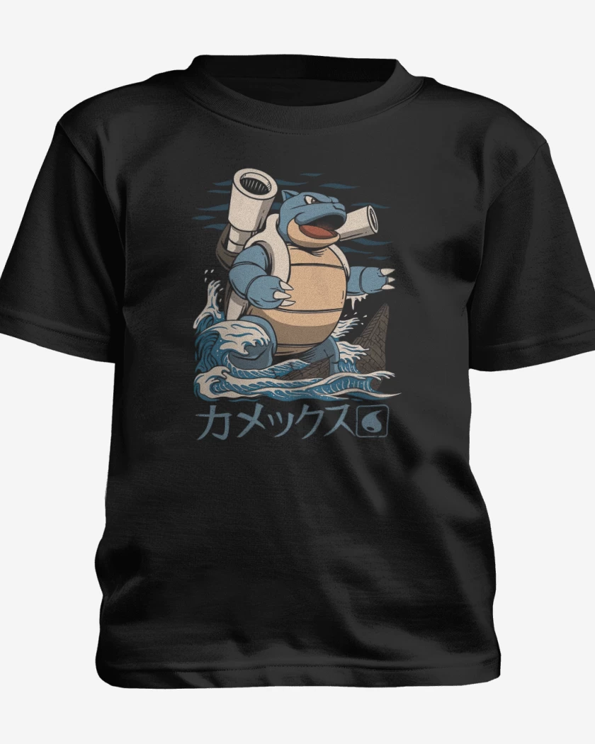 Polera de niño Negro de Blastoize
