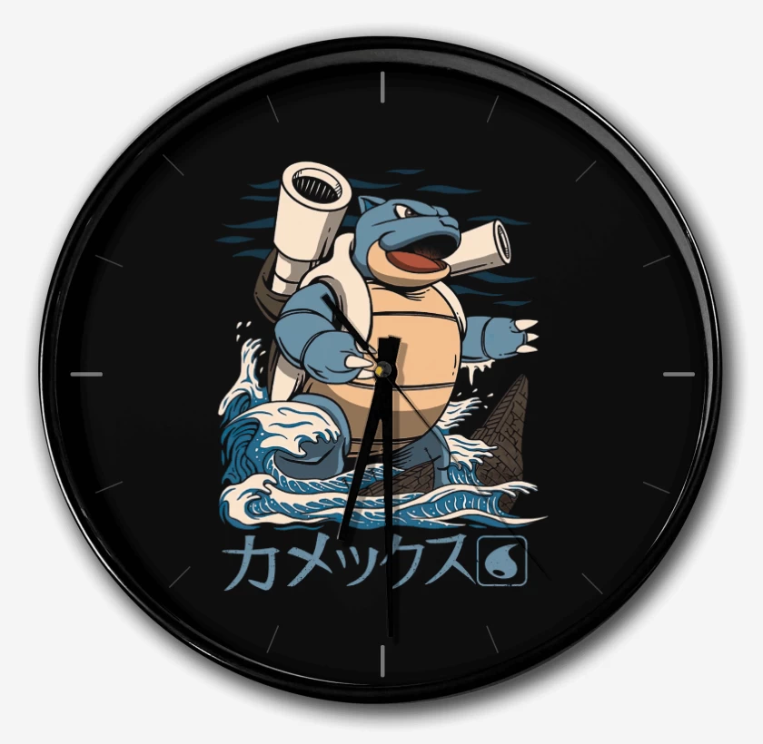 Reloj Negro de Blastoize