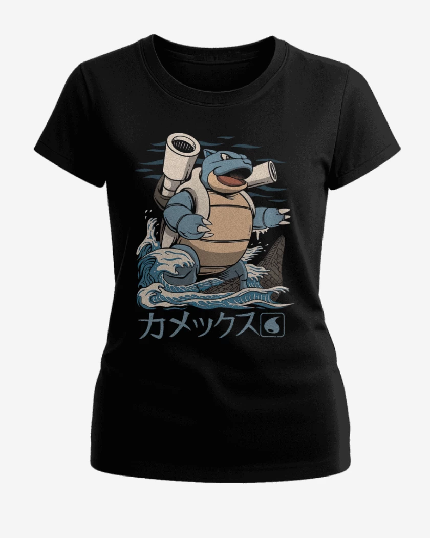 Polera de Mujer Negro de Blastoize