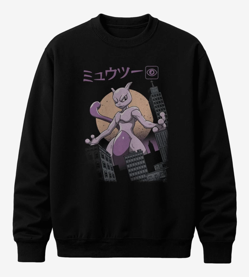 Poleron polo Mewtwozilla