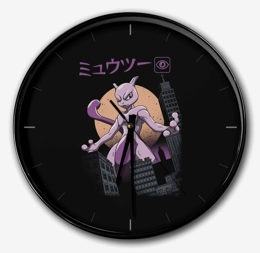Reloj Negro de Mewtwozilla