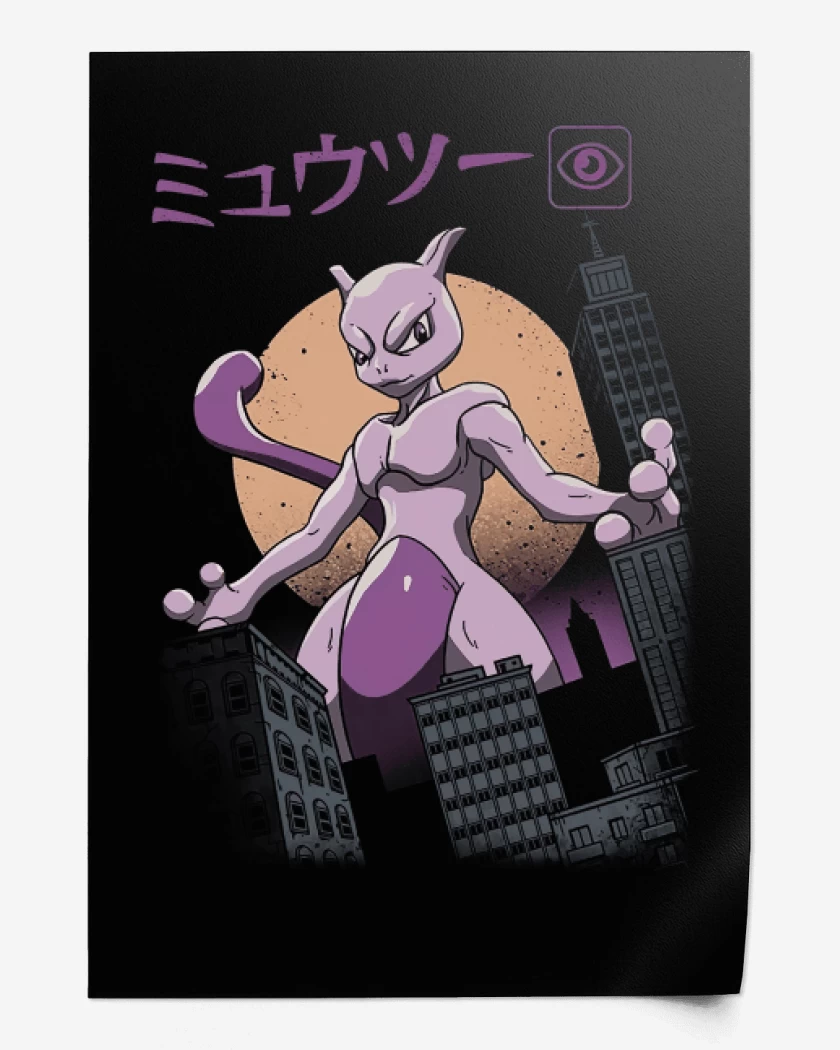 Print Mewtwozilla