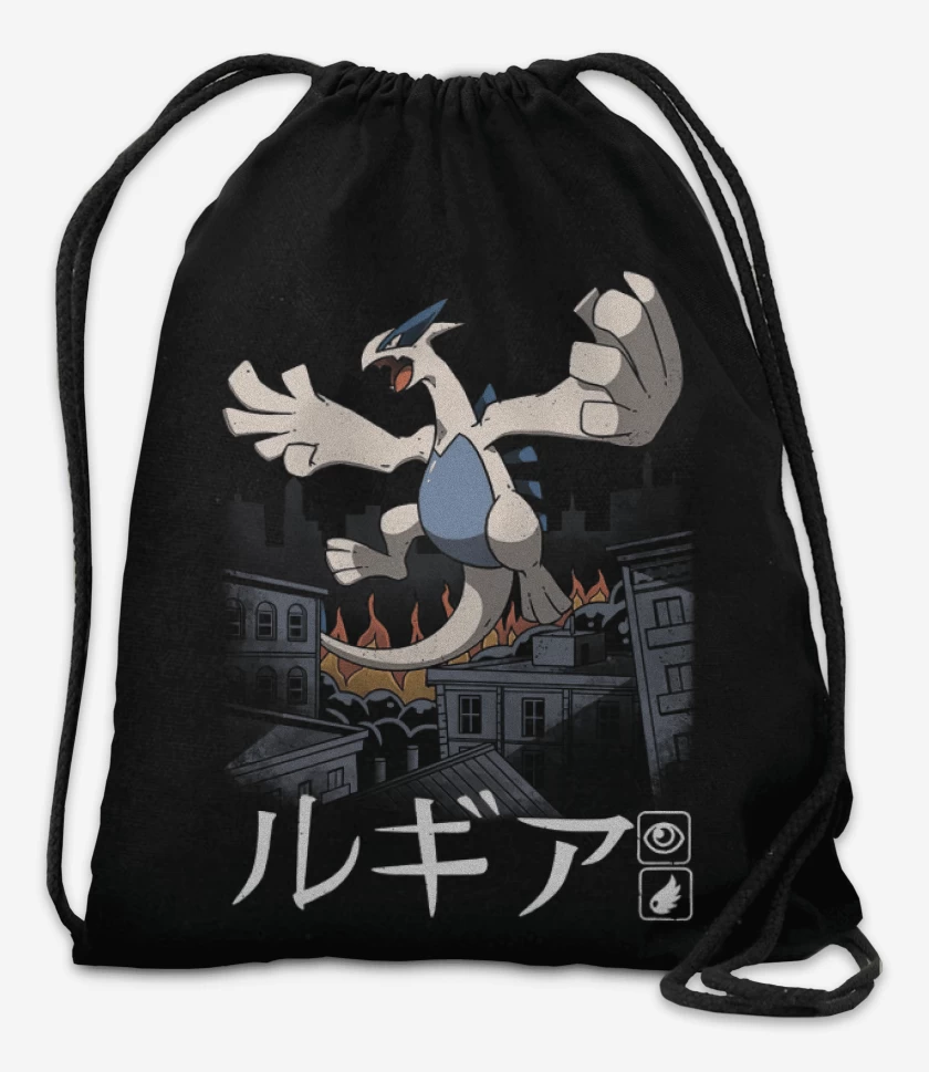 Mochila Negro de Lugia