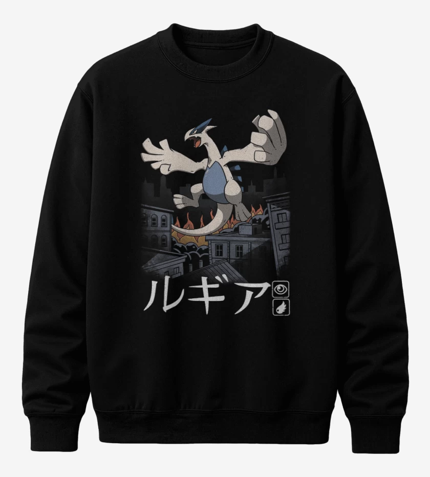 Poleron polo Negro de Lugia