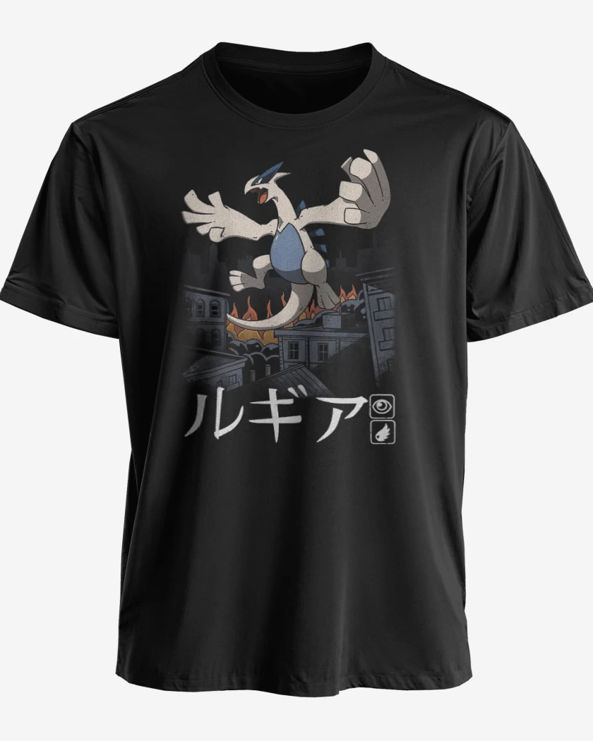 Polera premium Negro de Lugia