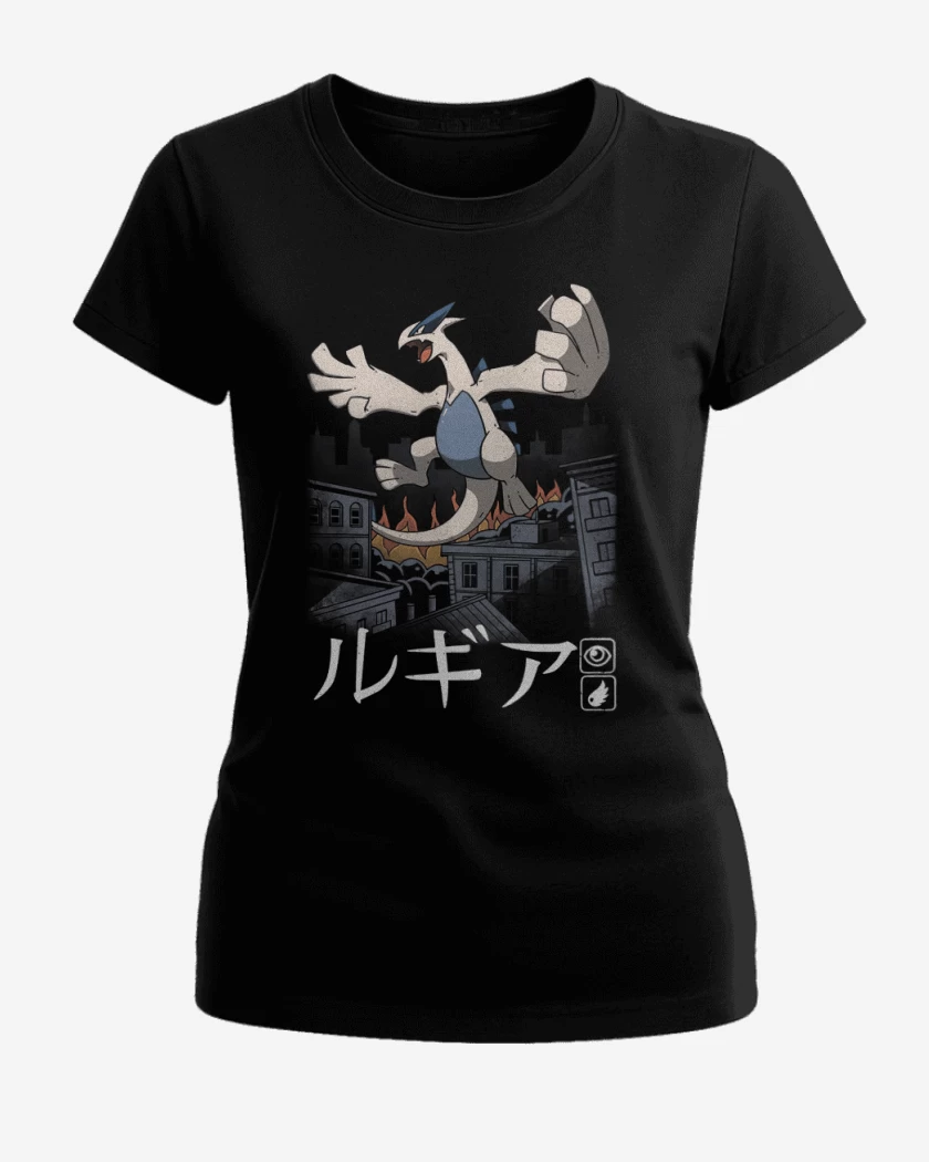 Polera de Mujer Negro de Lugia