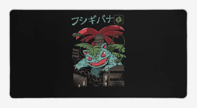 Mouse pad Gamer Negro de Venasour