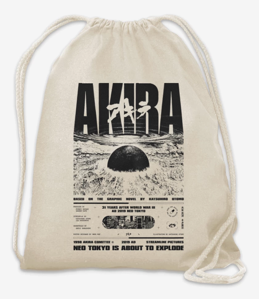 Mochila Blanco de Akira Movie