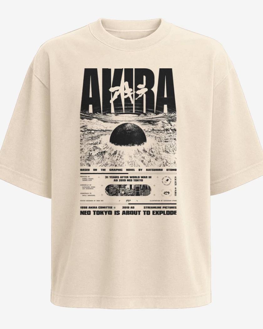 Polera Oversize Akira Movie