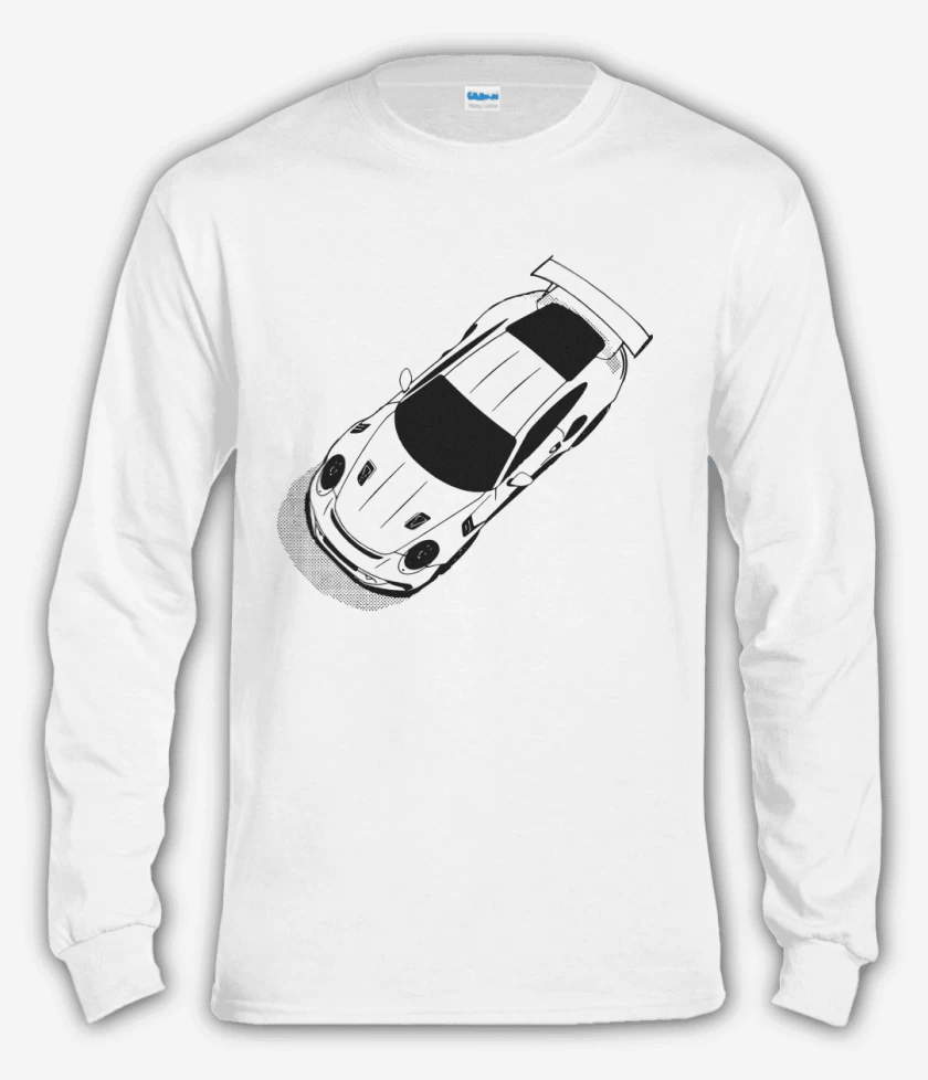 Polera manga larga Porsche 911 