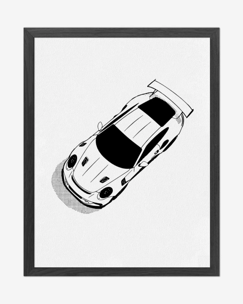 Cuadro decorativo Porsche 911 