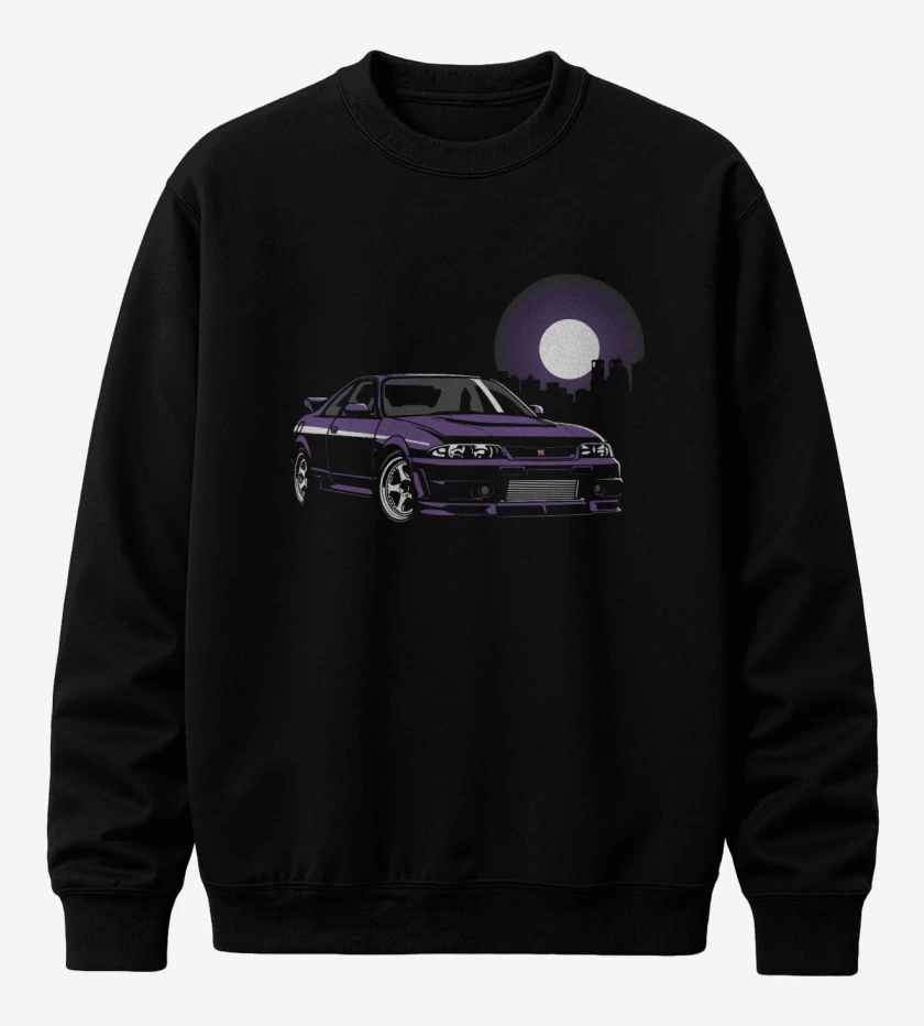Poleron polo Negro de Skyline R33