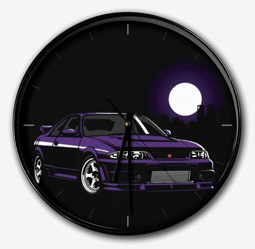 Reloj Negro de Skyline R33