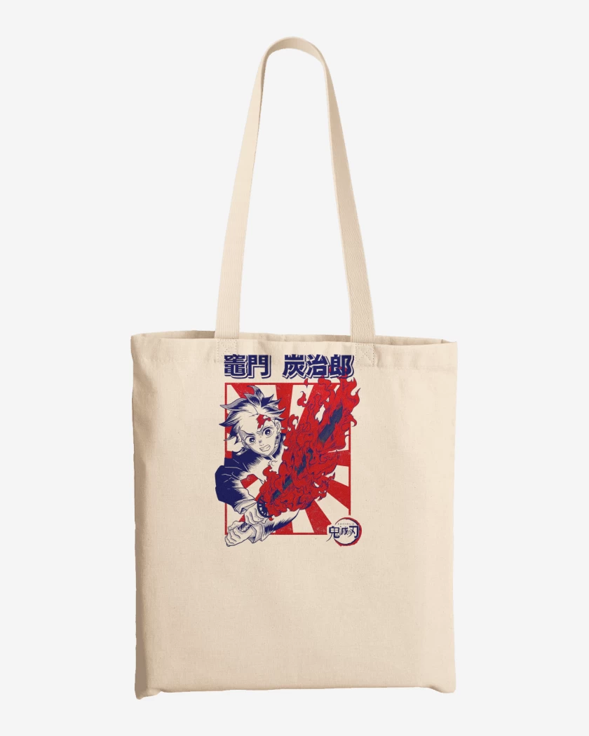 Totebag Tanjiro Danza del Fuego