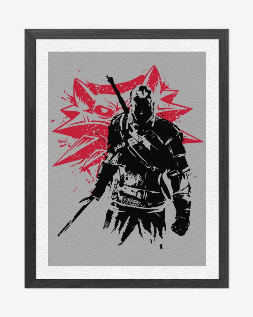 Cuadro decorativo Gris Melange de The witcher
