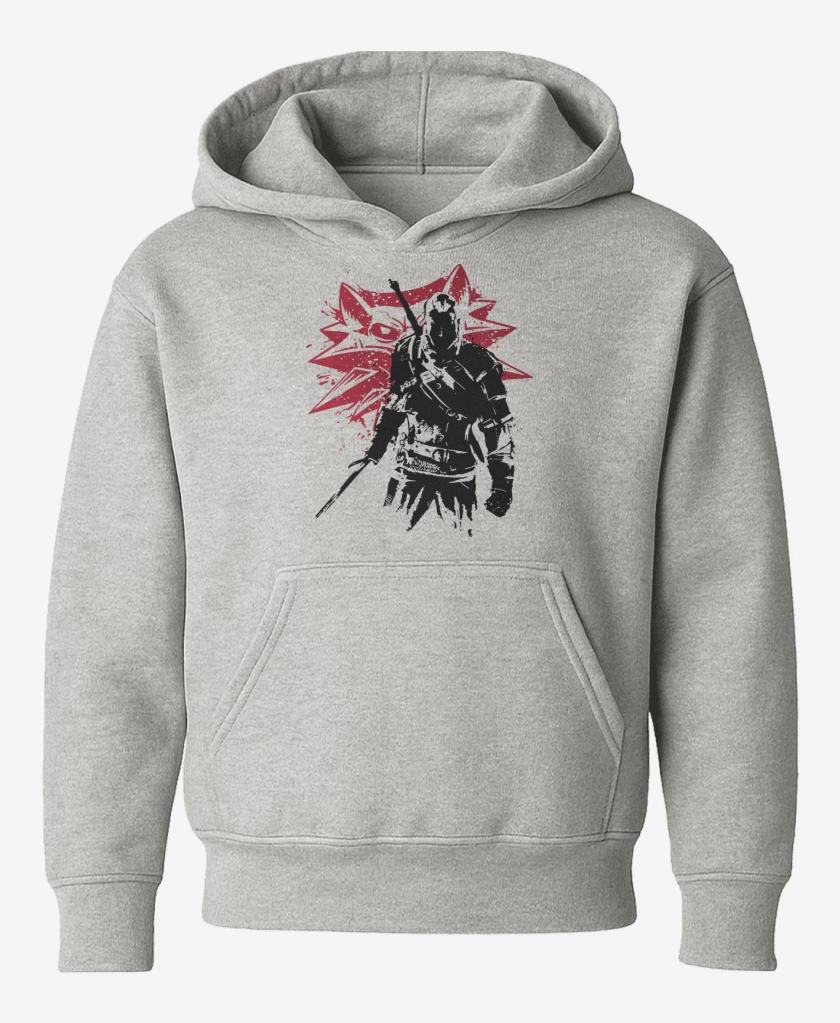 Poleron de niño Gris Melange de The witcher