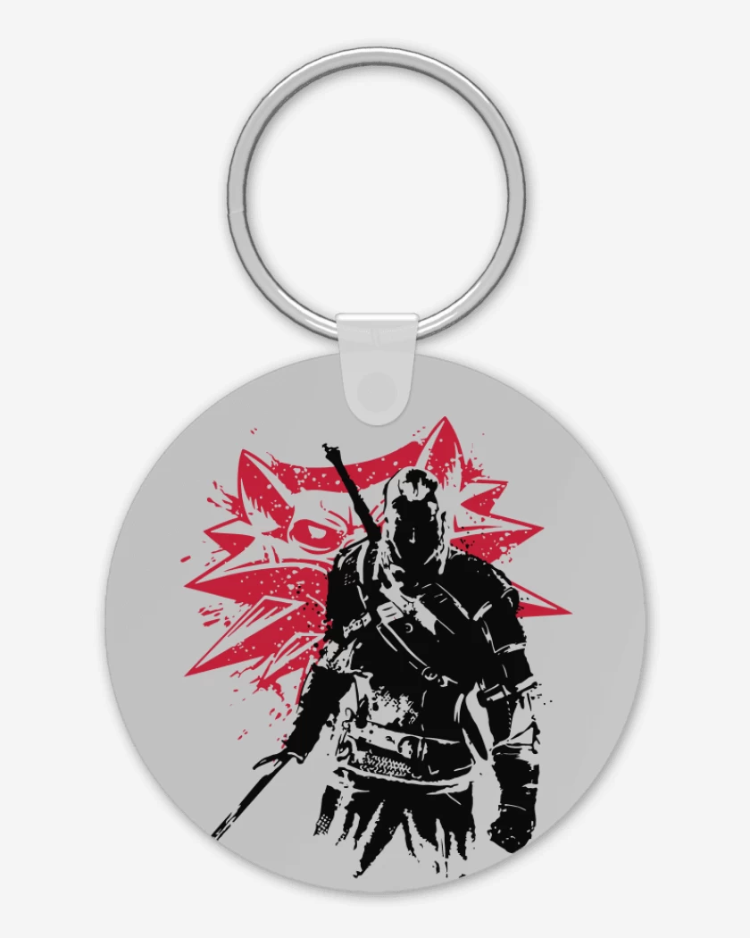 Llavero Gris Melange de The witcher