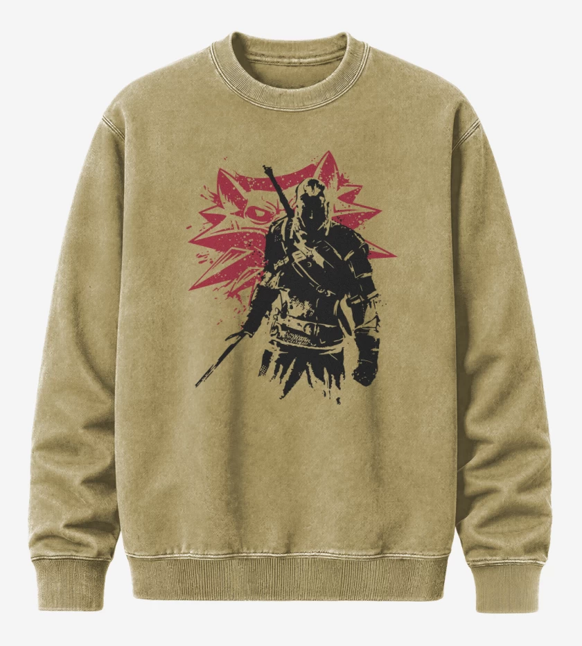 Poleron Polo Acid Wash Beige de The witcher