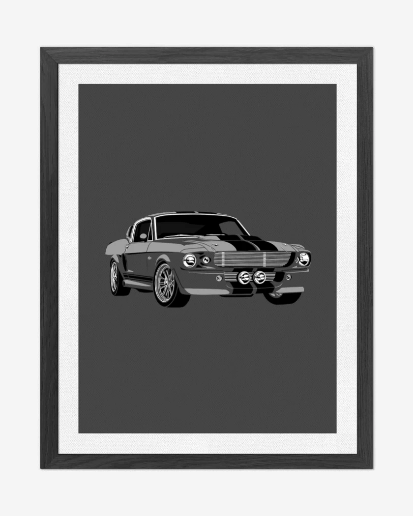 Cuadro decorativo Carbon de Eleanor GT500
