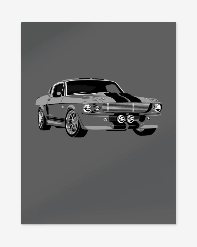 Print metalico Eleanor GT500