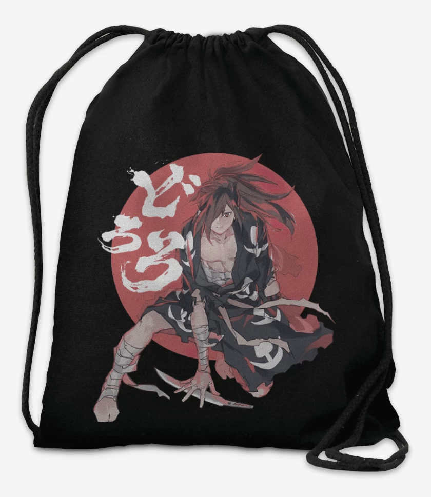 Mochila Negro de Hyakkimaru