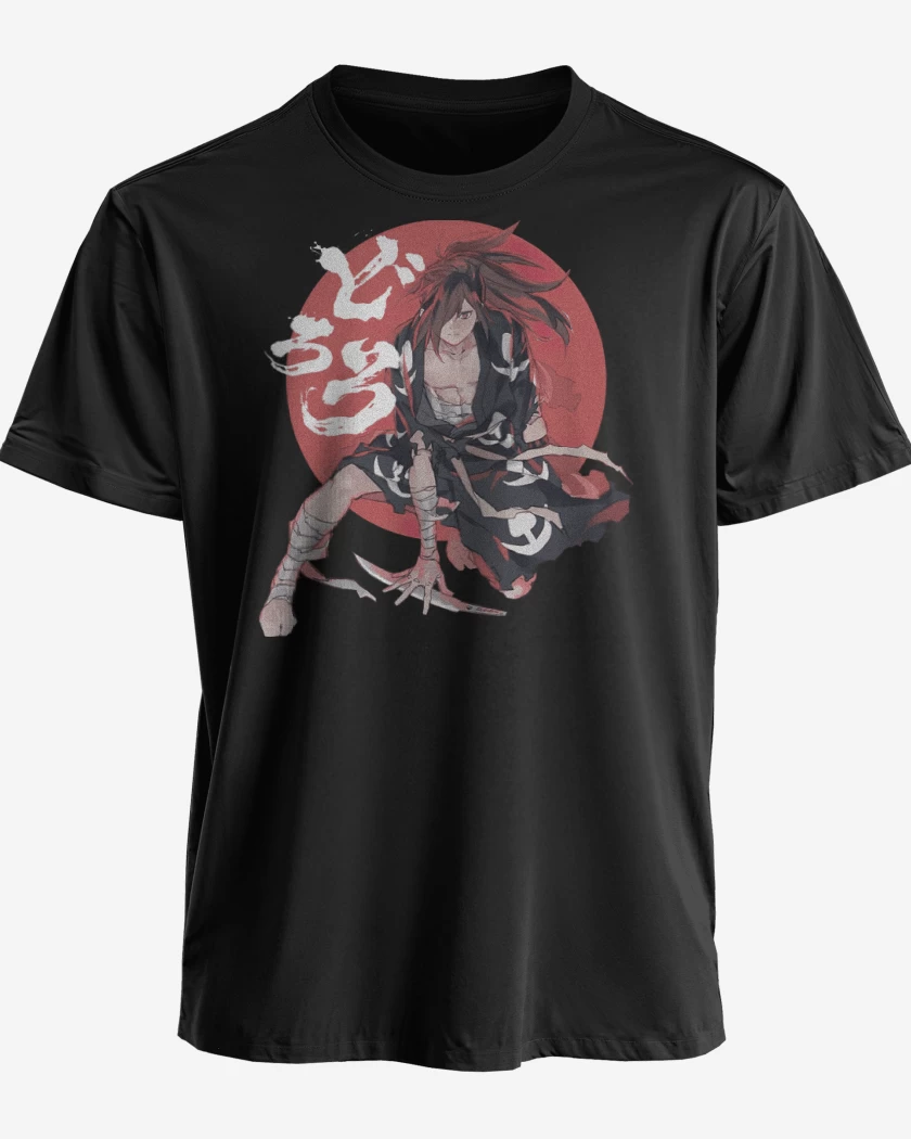 Polera premium Negro de Hyakkimaru