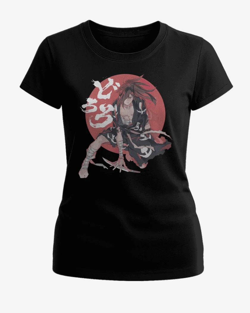 Polera de Mujer Negro de Hyakkimaru