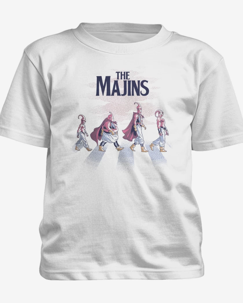 Polera de niño Blanco de The Majins