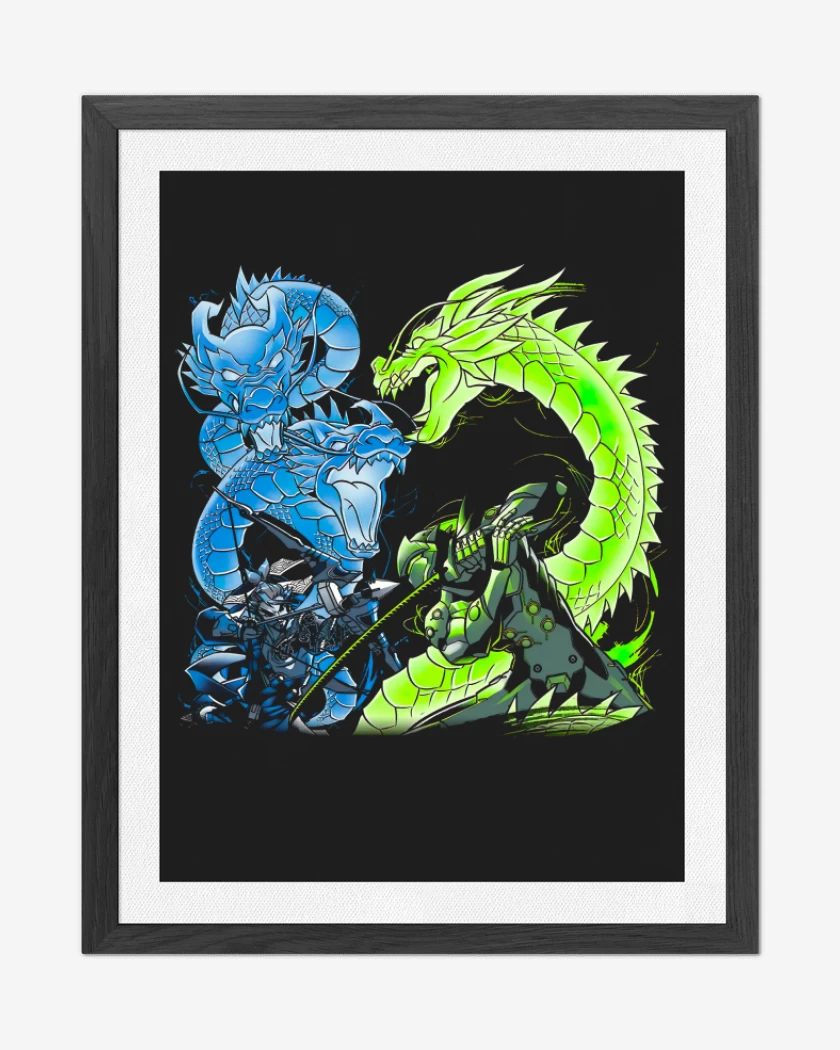 Cuadro decorativo Negro de Shimada Brothers