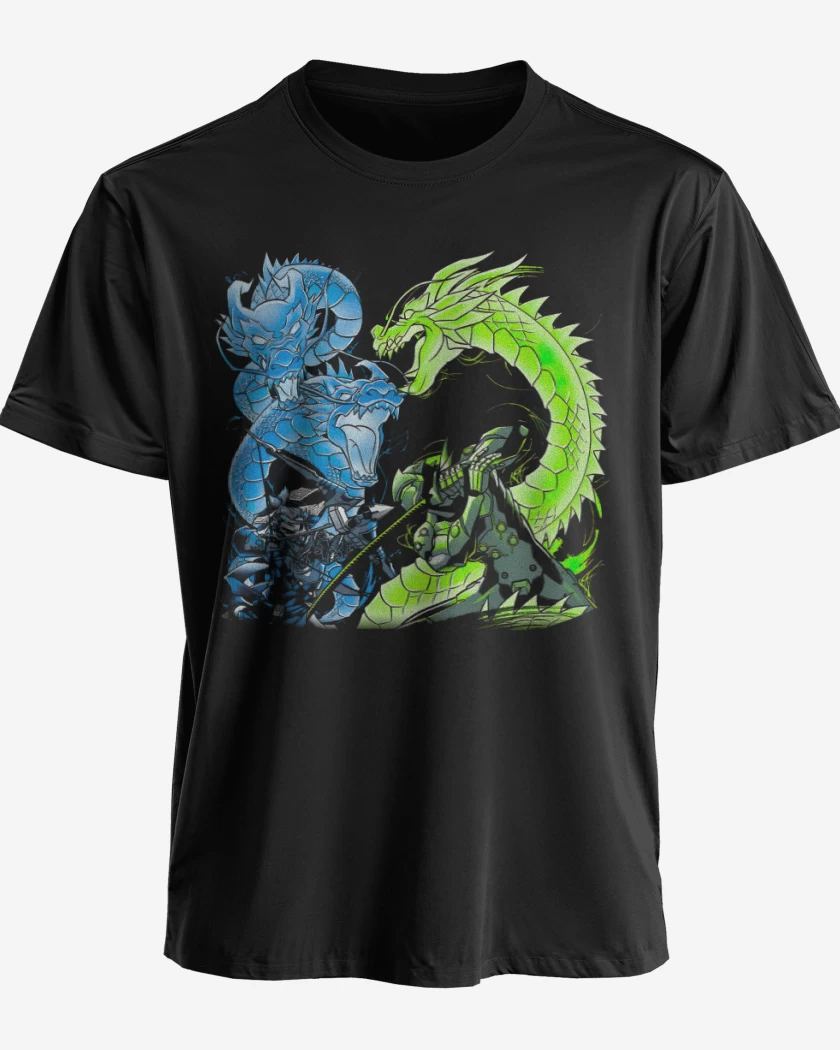 Polera premium Negro de Shimada Brothers