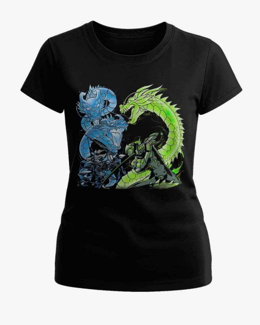 Polera de Mujer Negro de Shimada Brothers