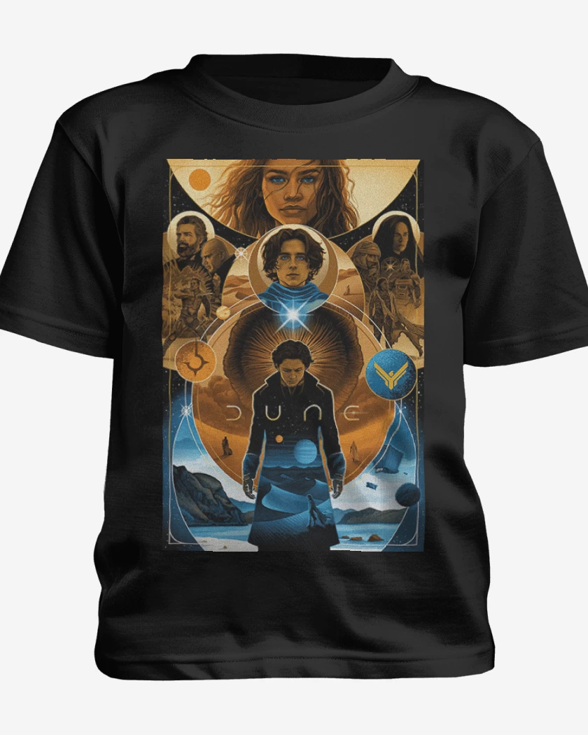 Polera de niño Negro de Duna 2021