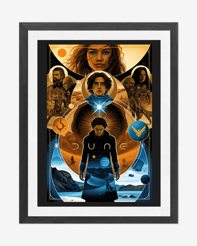Cuadro decorativo Negro de Duna 2021
