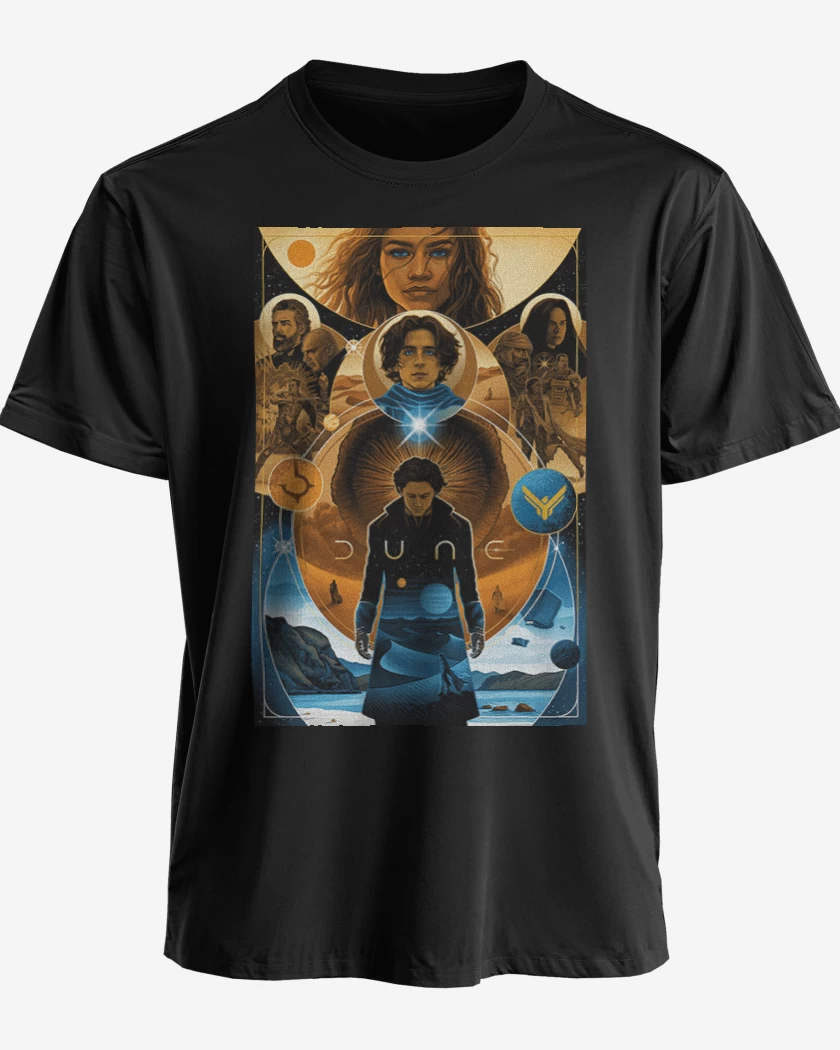Polera premium Negro de Duna 2021