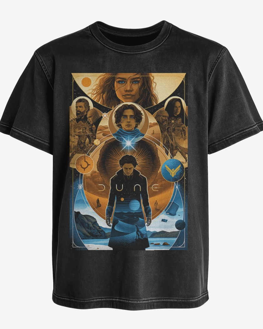 Polera desgastada Duna 2021