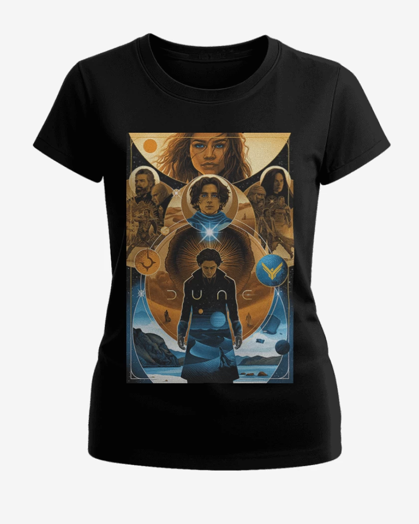 Polera de Mujer Negro de Duna 2021