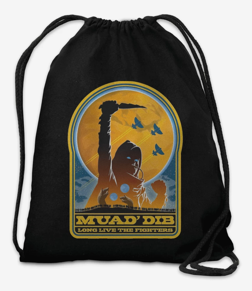 Mochila Negro de Muad Dib