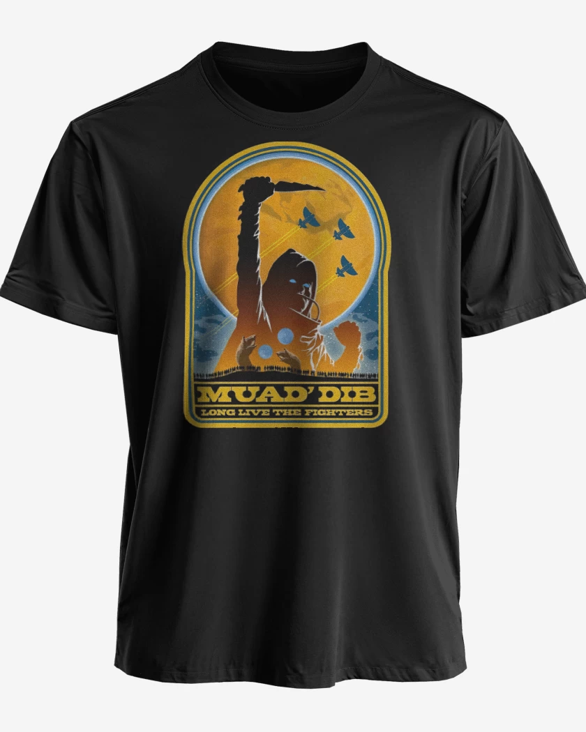 Polera premium Negro de Muad Dib